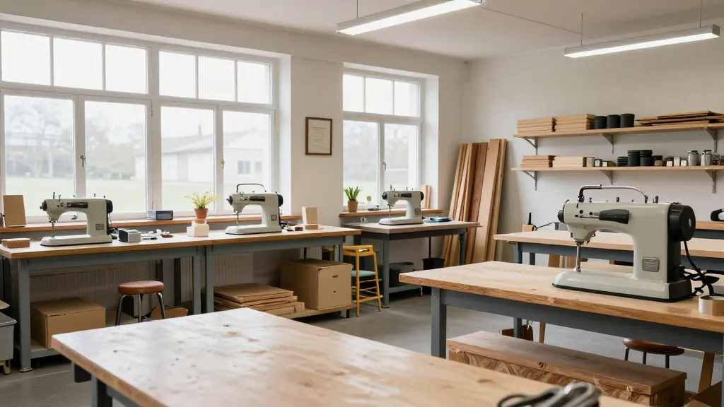 Blick in die Tischlerei-Werkstatt